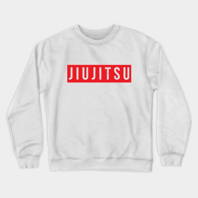 JIUJITSU Crewneck Sweatshirt by TheGrappleTradingCo